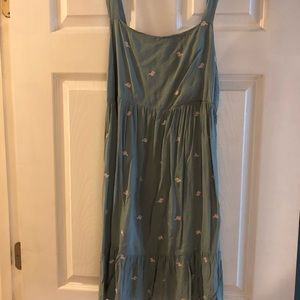 Copper key cactus sun dress